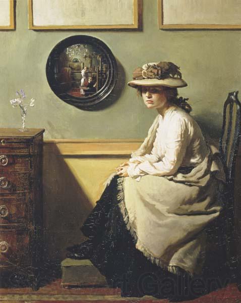 Sir William Orpen The Mirror Norge oil painting art
